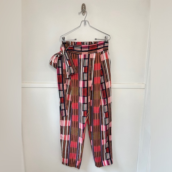 Apiece Apart Pants - Apiece Apart Isa Wrap Pant in Borderline Print